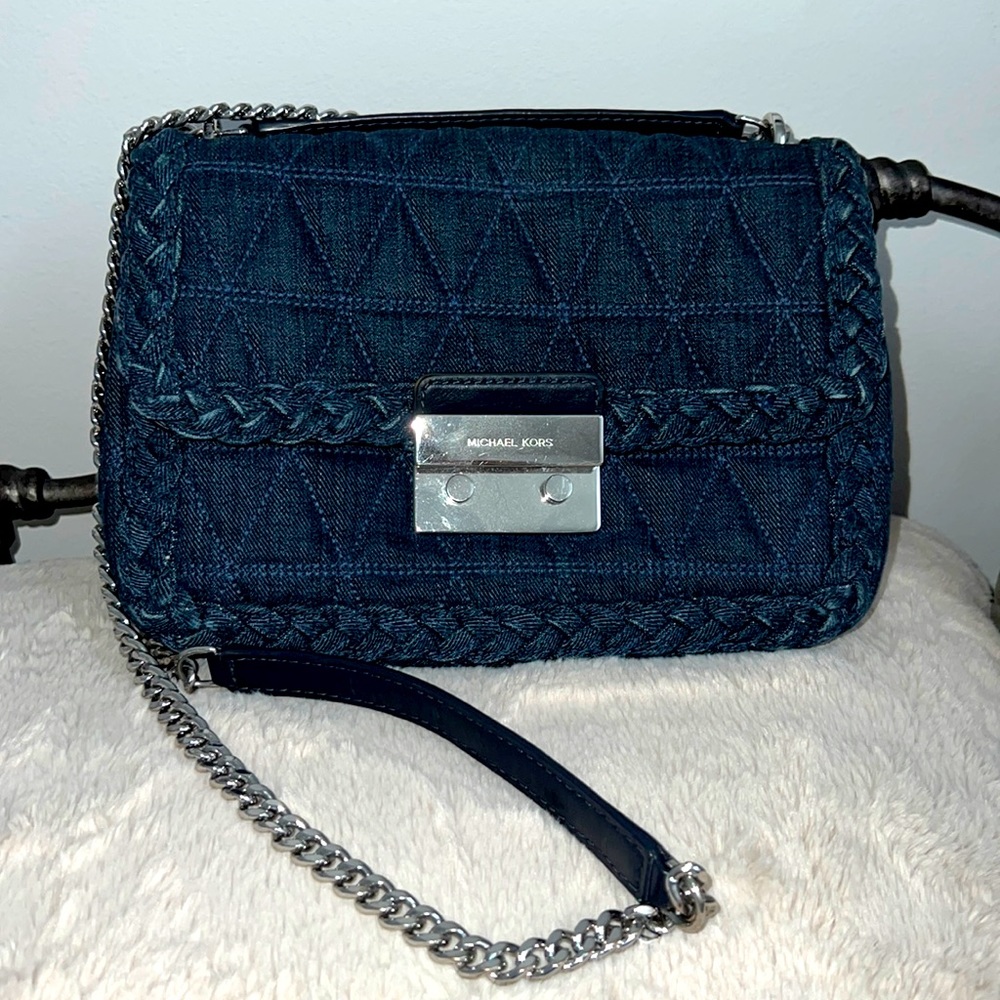 Michael Kors Denim Shoulder/Crossbody Purse